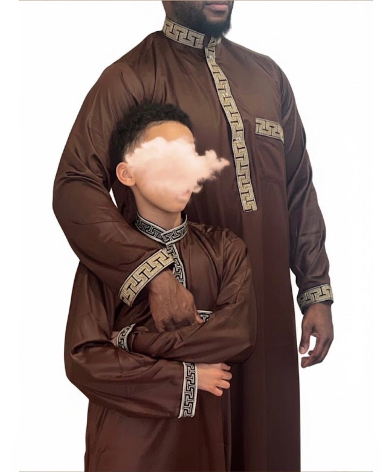 Qamis enfant Satiné