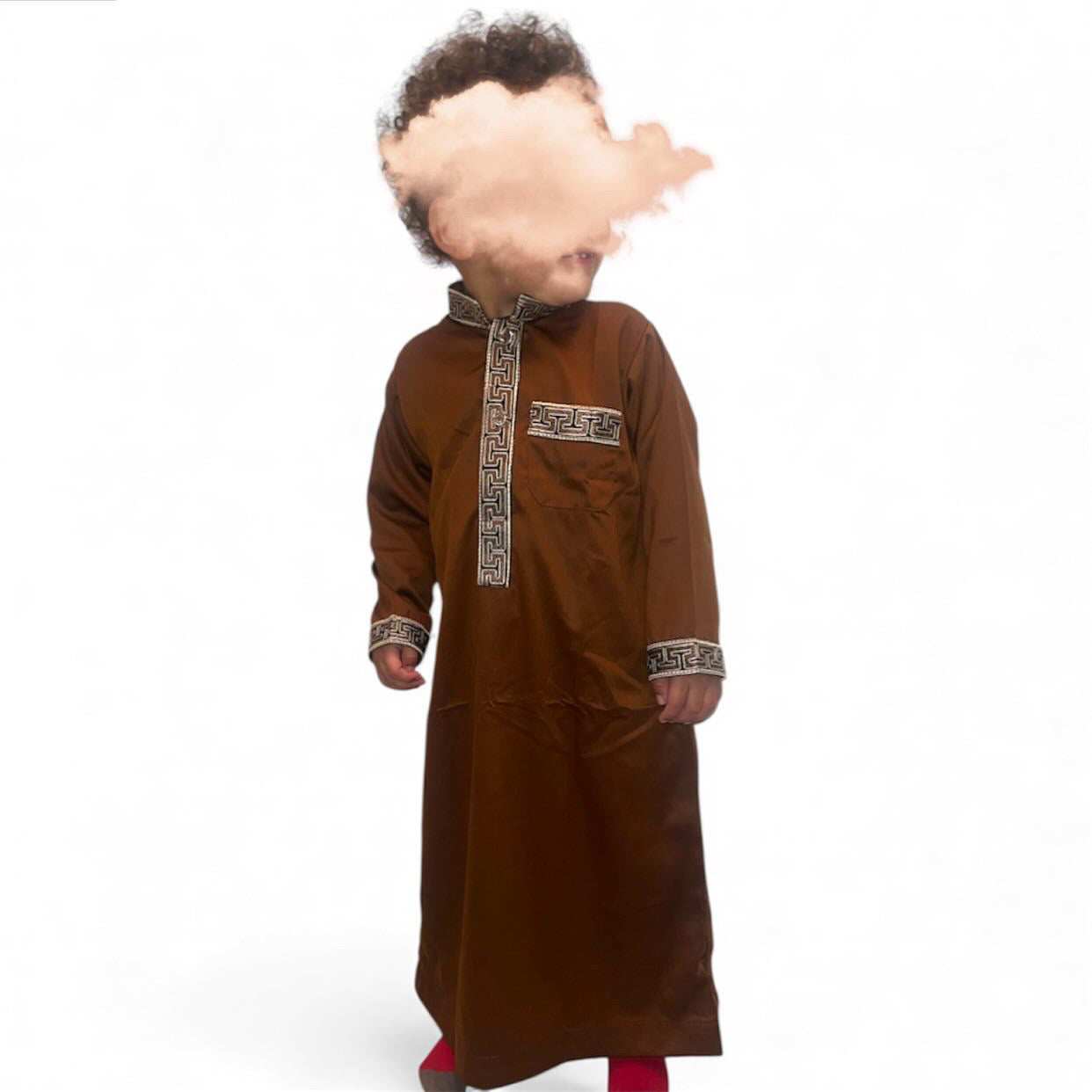 Qamis enfant Satiné