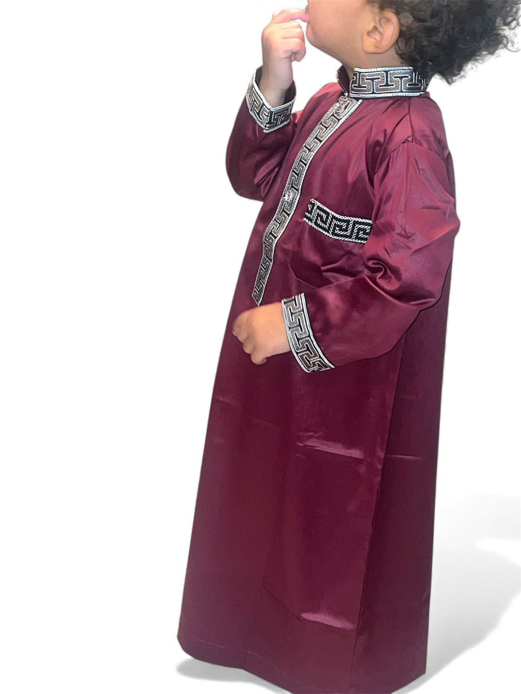 Qamis enfant Satiné