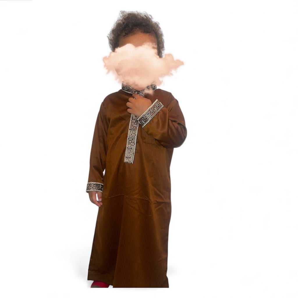 Qamis enfant Satiné