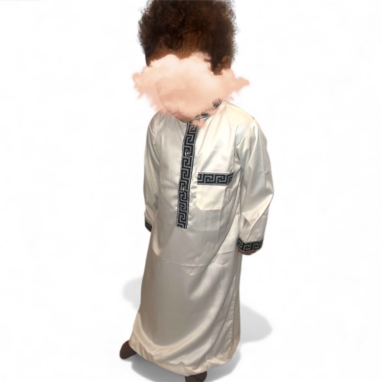 Qamis enfant Satiné
