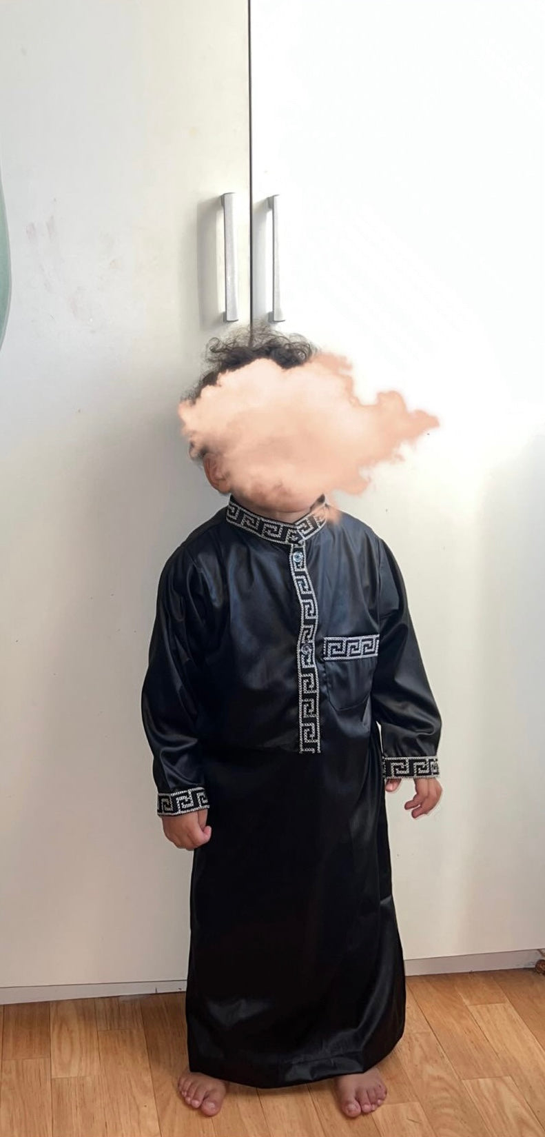 Qamis enfant Satiné